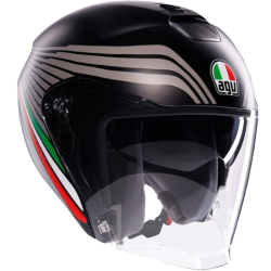 AGV IRIDES MULTI BOLOGNA NEGRO MATE/ TRICOLORE